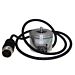 HEIDENHAIN ROQ 424 512 03S17-58K Absolute Encoder Shaft 6mm