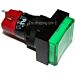 DECA D16LMT1-1ab Switch with lamp GREEN PUSH