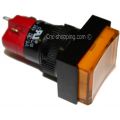 DECA D16LMT1-1ab Switch with lamp ORANGE PUSH