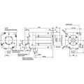 MITSUBISHI HF-H703BS-A48 AC Servomotor 399V 16A 7kW with Encoder A48