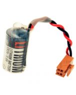 TOSHIBA ER3V/3.6V C52005 Lithium Battery 3.6 Volts 2 Pins connector