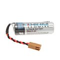 TOSHIBA ER6V/3.6V Lithium Battery 3.6 Volts 2 Pins connector