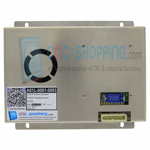 A61L-0001-0093 Fanuc 9 inch Monitor LCD Version - Cnc A61L-0001-0093 Fanuc 9 inch Monitor LCD Version - Cnc