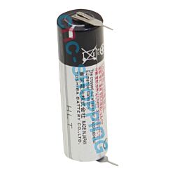 TOSHIBA ER6V/3.6V Lithium Battery 3.6 Volts Soldering Tabs