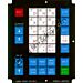 A98L-0001-0518#I Fanuc CRT/MDI FS0-M Key Sheet ENSHUU