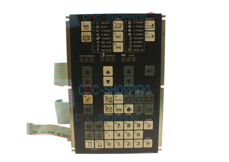 MITSUBISHI KEYBOARD UNIT KS-6MSL02B 動作保証 Black Wired Membrane